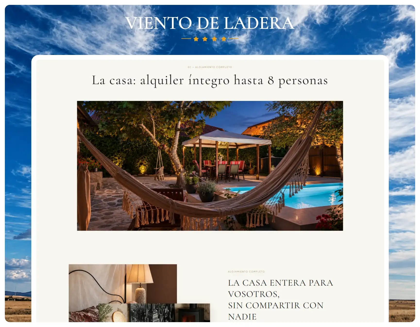 Viento de Ladera — La Casa nueva web