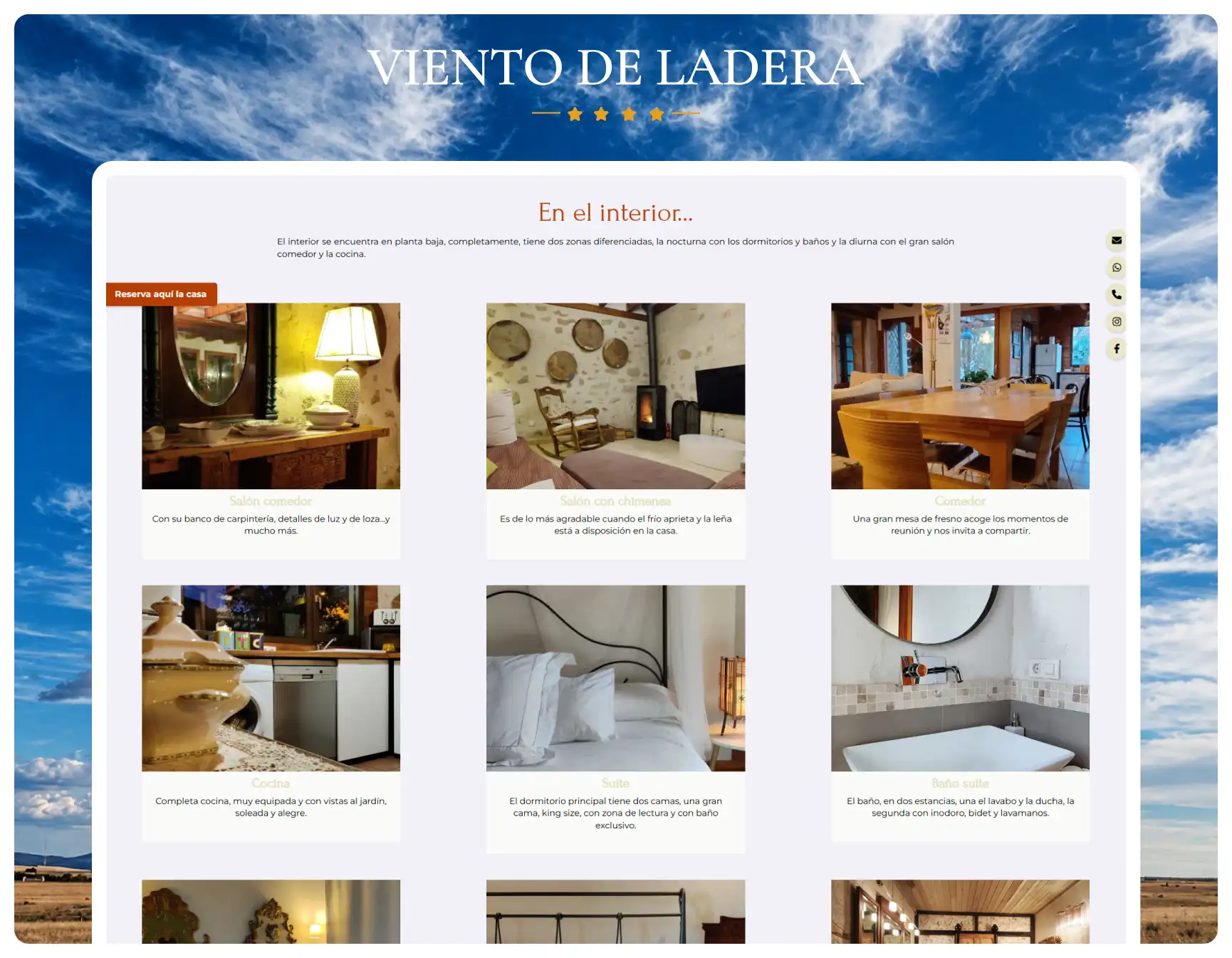 Viento de Ladera — La Casa web anterior