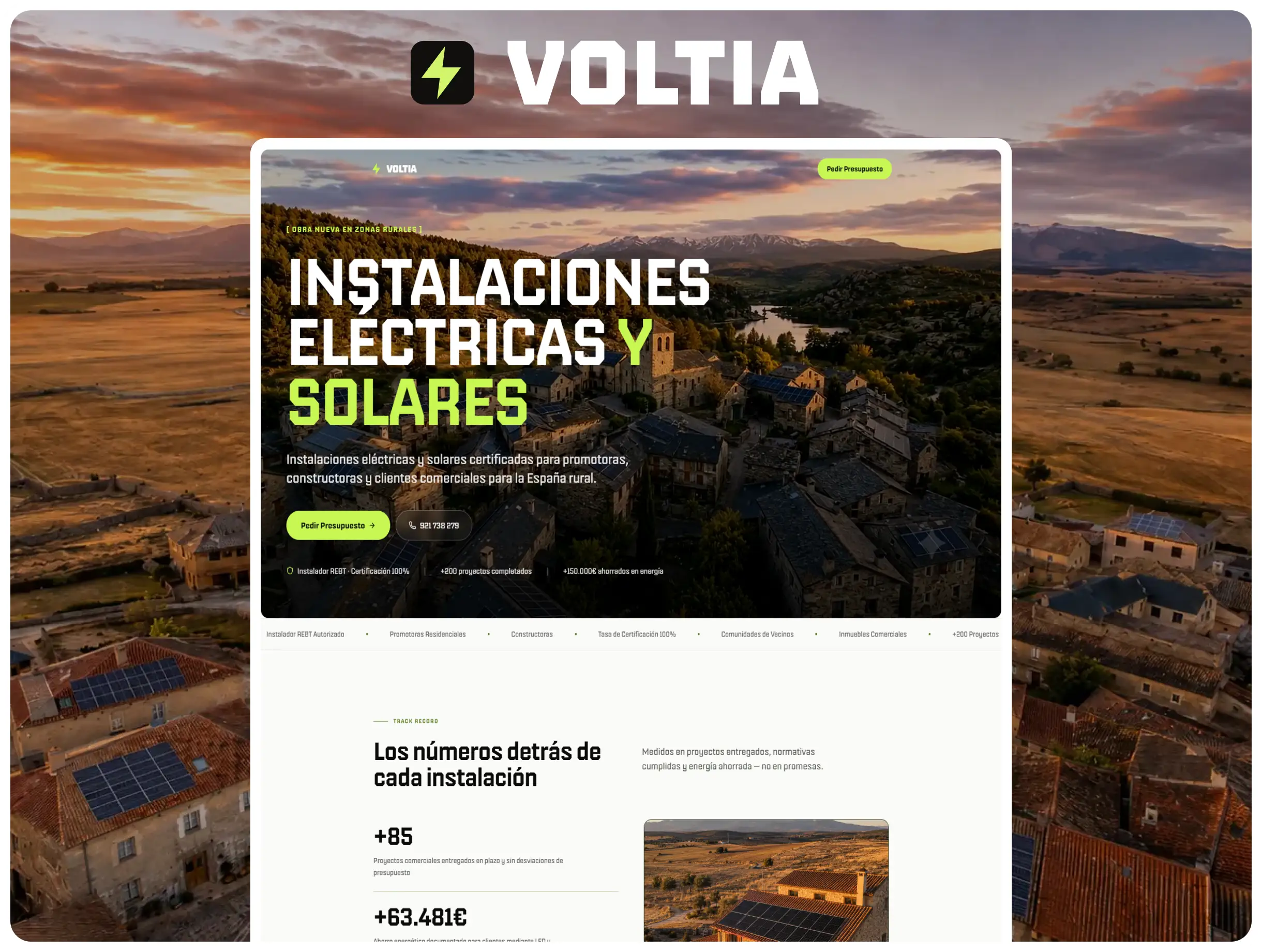 Voltia — Web